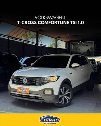 VOLKSWAGEN T-CROSS 1.0 200 TSI TOTAL FLEX COMFORTLINE AUTOMÁTICO VOLKSWAGEN T-CROSS 1.0 200 TSI TOTAL FLEX COMFORTLINE AUTOMÁTICO